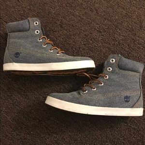 Women’s Jean Material Timberlands